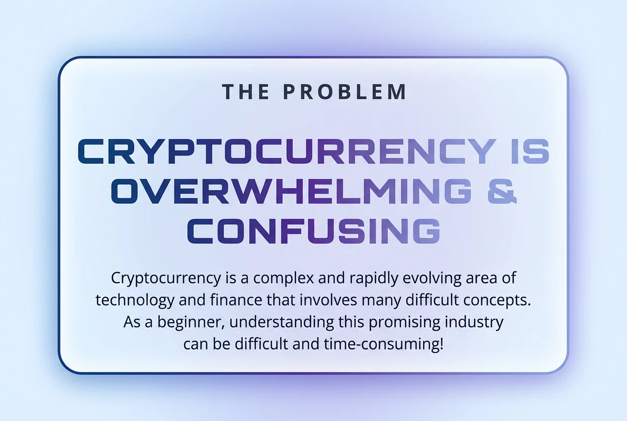 Overwhelming crypto information chaos