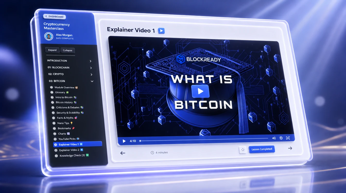 Video player representing concept-led Explainer Videos
